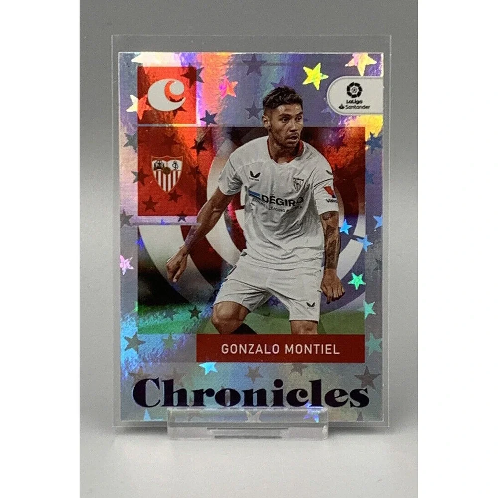 Gonzalo Montiel 2022-23 Panini Chronicles La Liga Purple Astro #20 Sevilla‎